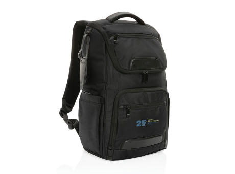 Swiss Peak AWARE™ RPET Voyager 15.6" Laptop Rucksack bedrucken