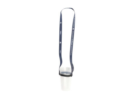 Lanyard Sublimation RPET 1,5 cm mit Getränkehalter bedrucken