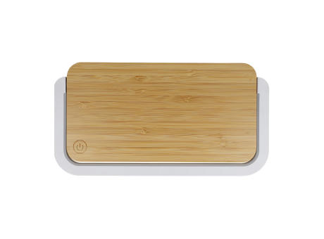 15-W-Wireless-Ladegerät mit dimmbarer LED-Lampe Werbeartikel