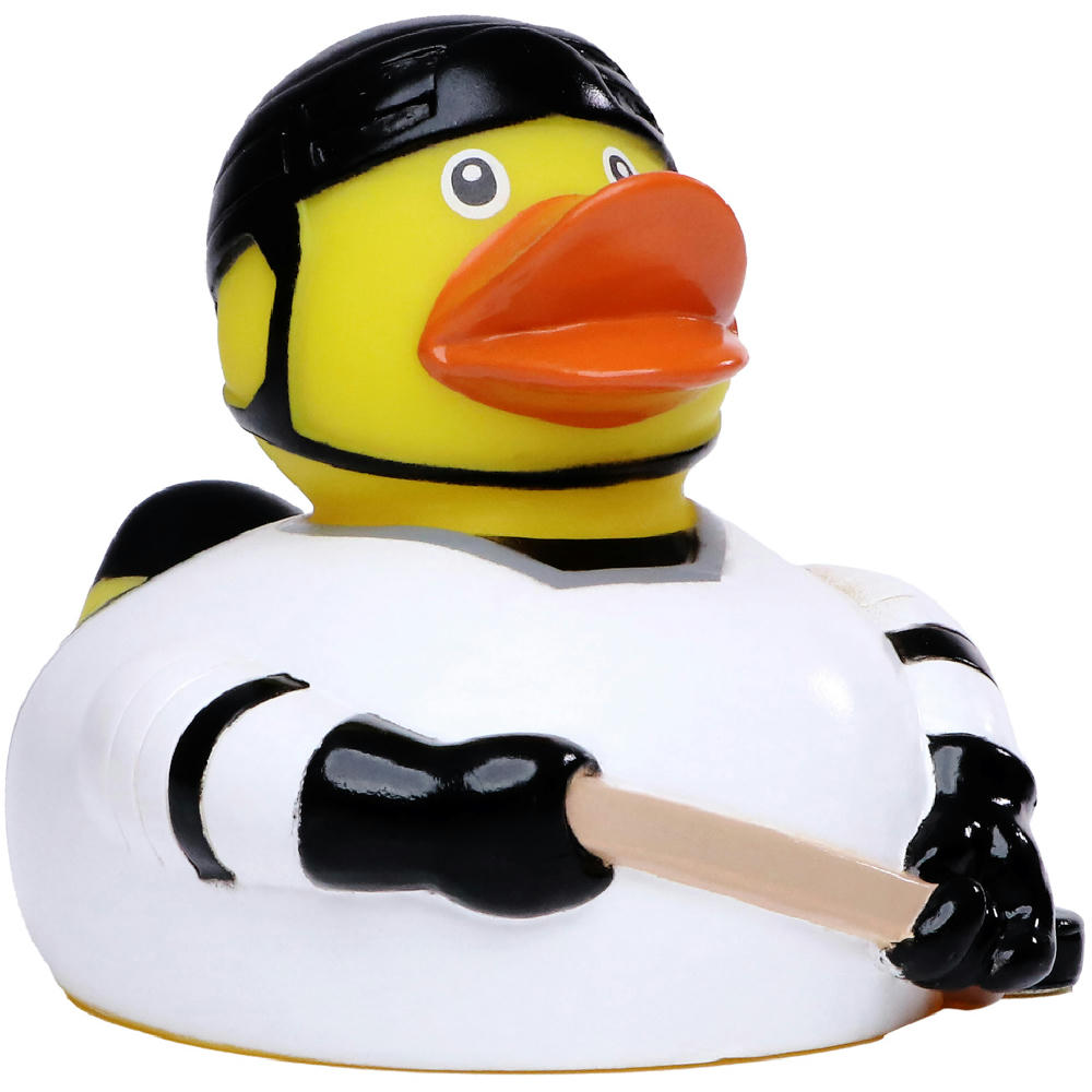 Product image Quietsche-Ente Eishockeyspieler Werbeartikel