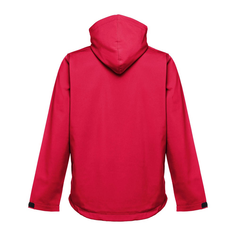THC ZAGREB II. Herren-Softshell-Jacke aus Polyester und Elastan Werbeartikel