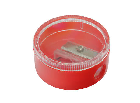 Oberteil rot, Unterteil glasklar