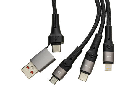 6-in-1 Ladekabel REEVES-CONVERTICS TRIPLE bedrucken