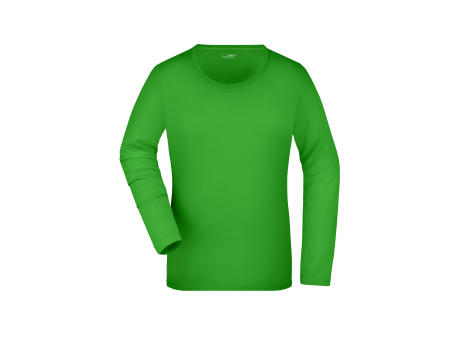 Product image Ladies' Stretch Shirt Long-Sleeved - Langarm Shirt aus weichem Elastic-Single-Jersey Werbeartikel