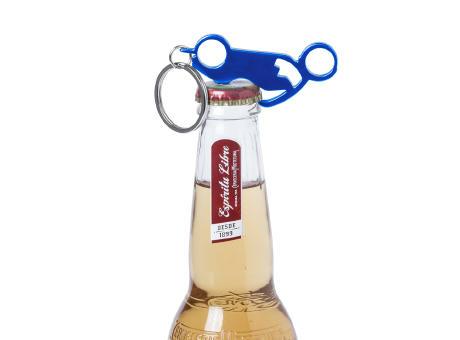 Schlüsselanhänger Flaschenöffner Blicher bedrucken