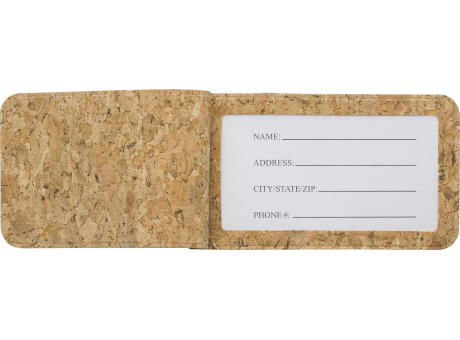 Kork-Gepäckanhänger Makai Werbeartikel
