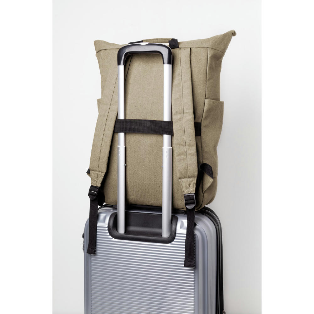 Recycelten Canvas Rucksack Rebyss Roll Werbeartikel