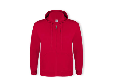 Erwachsene Sweatshirt mit Kapuze + Reißverschluss "keya" SWZ280 Werbeartikel