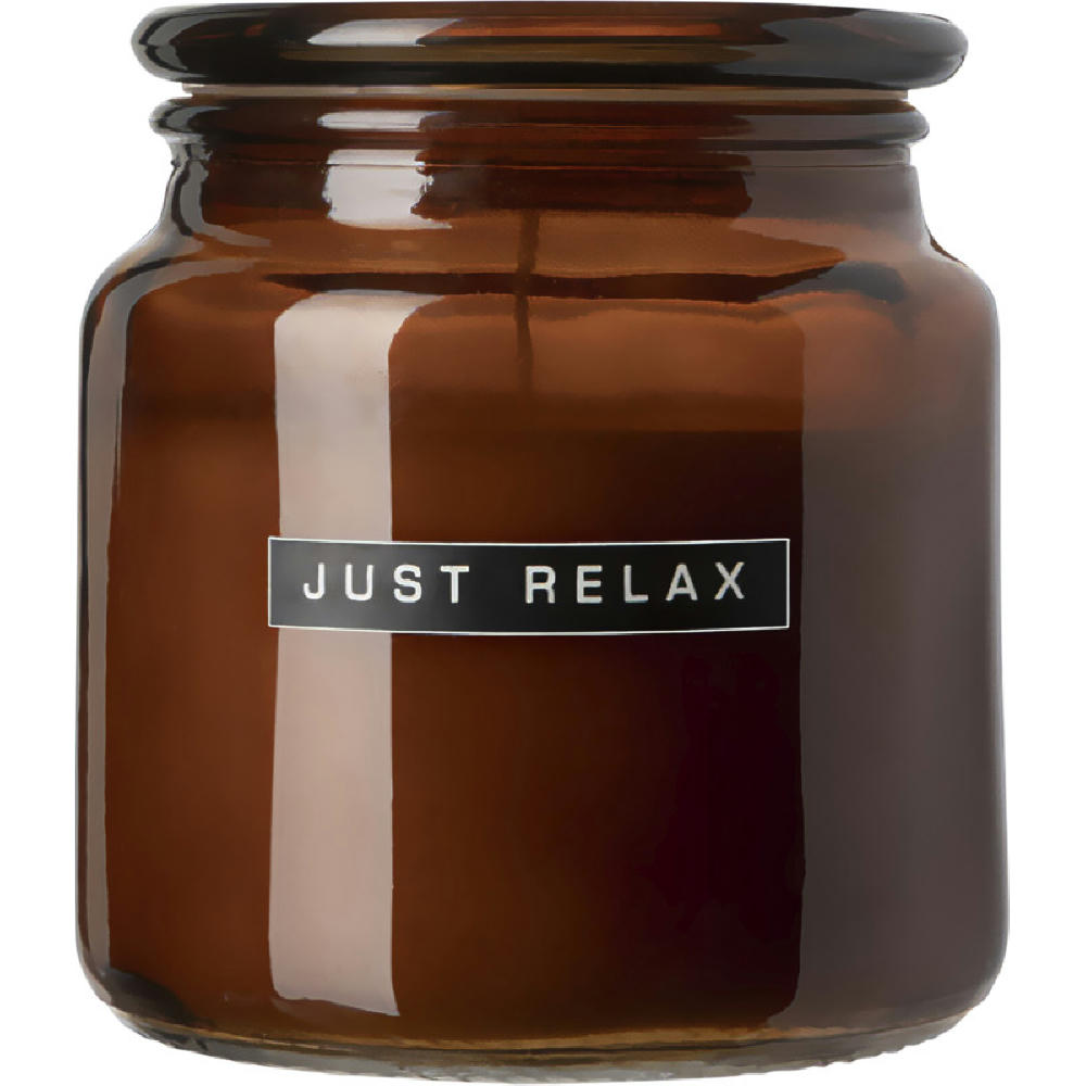 Product image Wellmark Let's Get Cozy Duftkerze mit Zedernholzduft, 650 g Werbeartikel