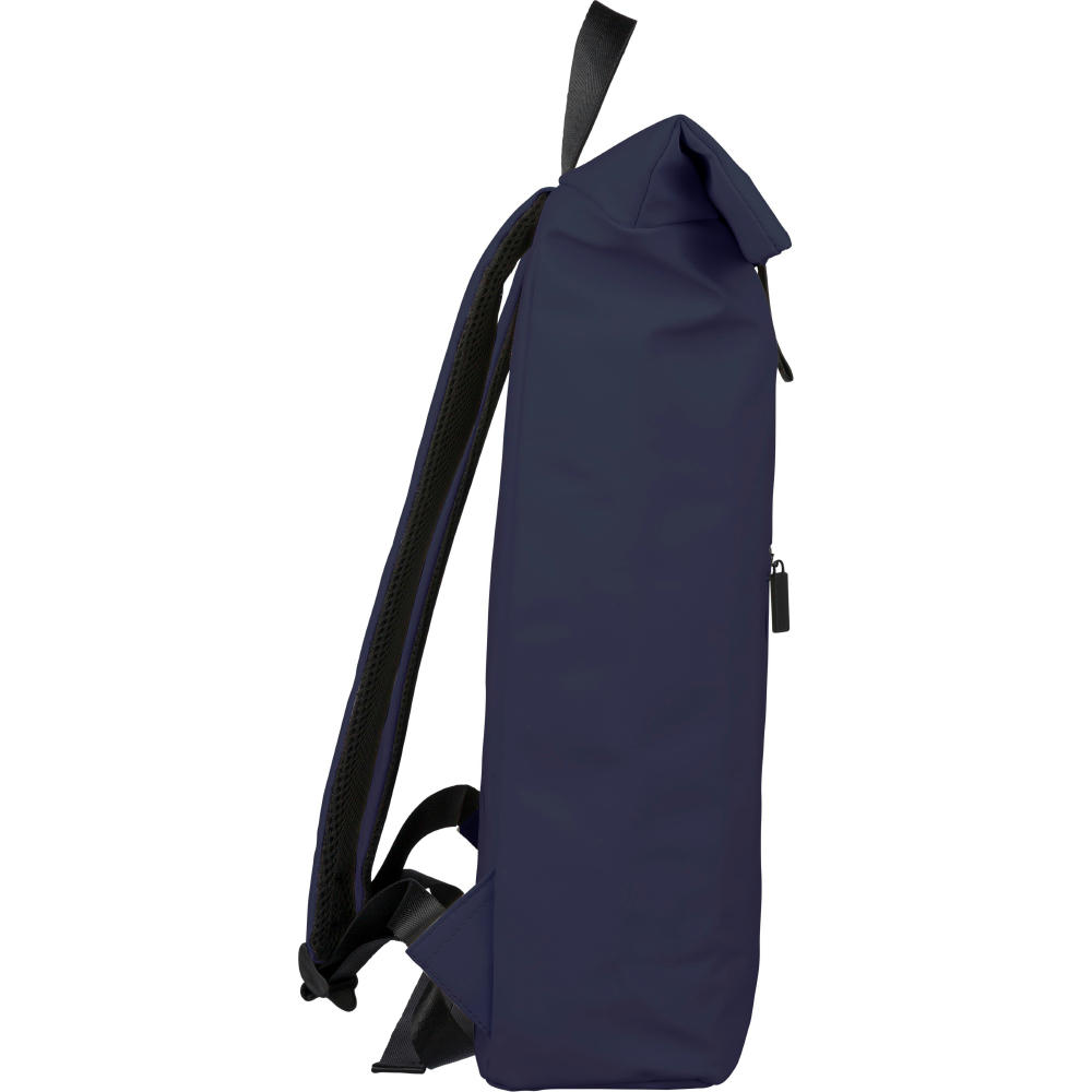 Recycelter PU-Rucksack Naiya Werbeartikel