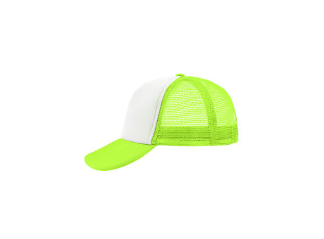 5 Panel Polyester Mesh Cap - Trendiges 5 Panel Mesh Cap in zahlreichen Farbvarianten Werbeartikel