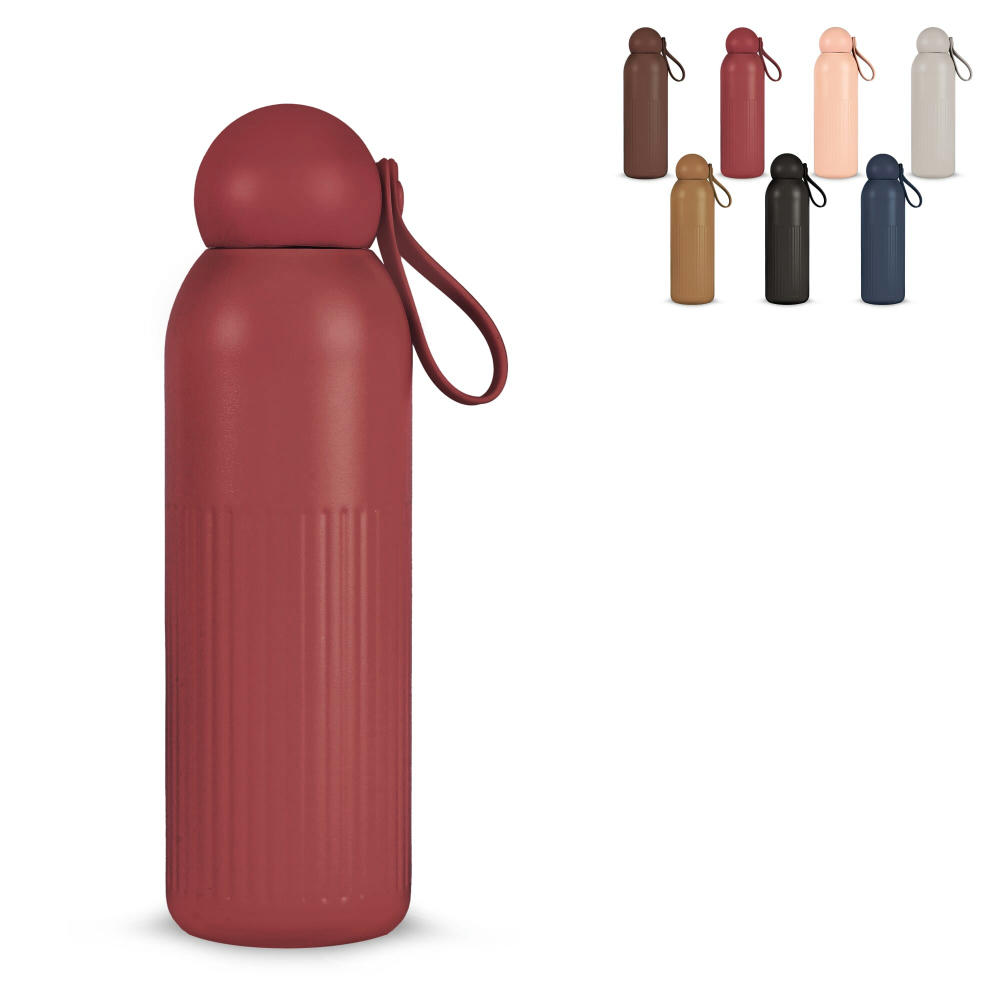 Sagaform Tekla Stahlisolierflasche (recycelt) 500 ml Werbeartikel