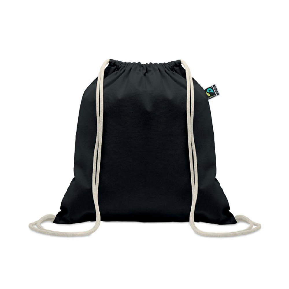 Product image Kordelzugbeutel Fairtrade 180g Werbeartikel
