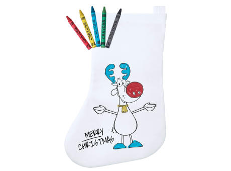 Weihnachtsstrumpf Plicom bedrucken