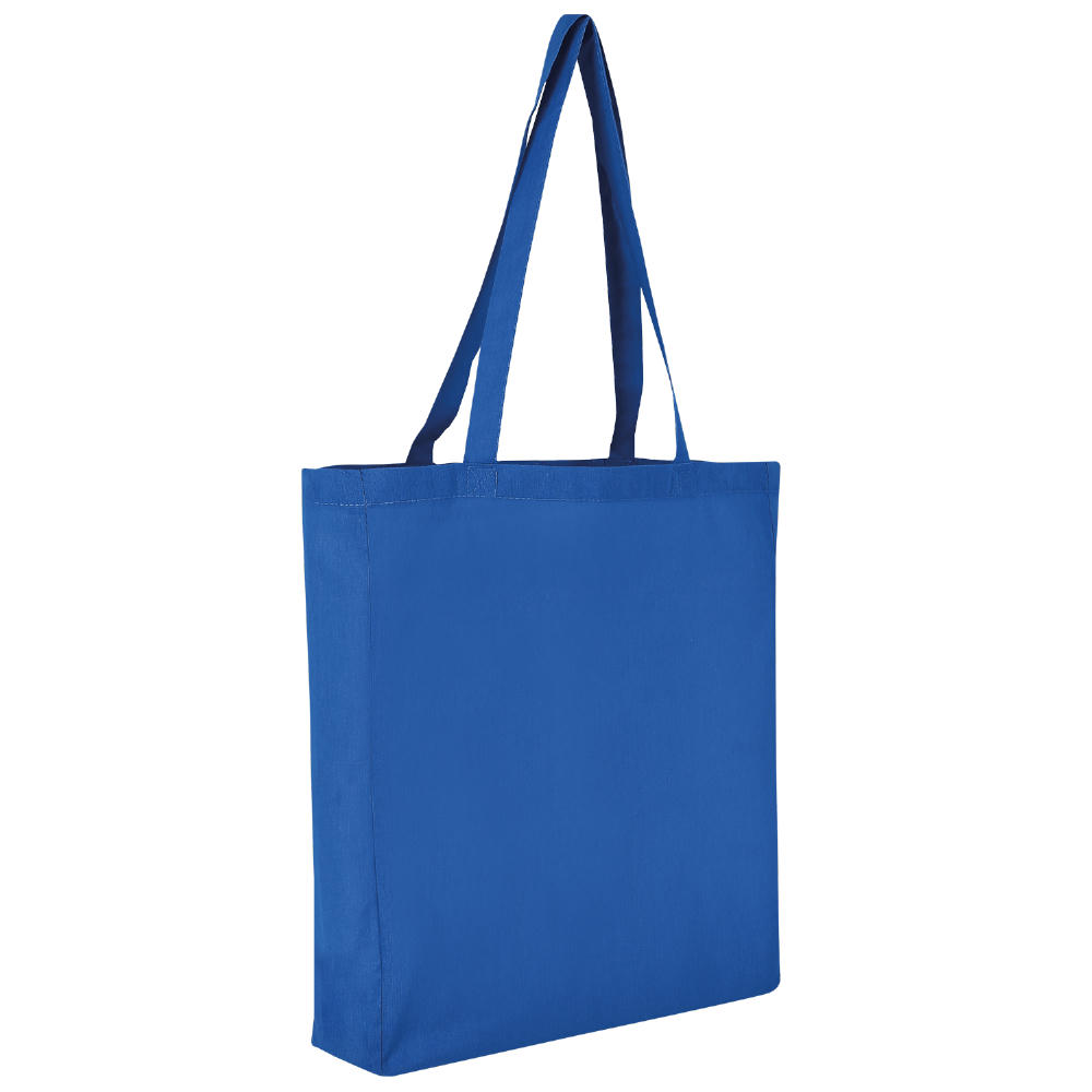 T10013-TEXXILLA Baumwolltasche CLASSIC mit zwei langen Henkeln, Boden- und Seitenfalte, ca. 140g/m² Werbeartikel