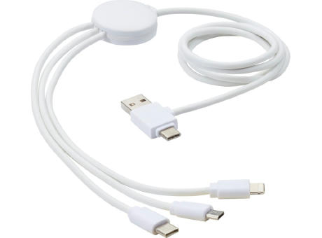 Product image Pure 5-in-1-Ladekabel, antimikrobiell Werbeartikel