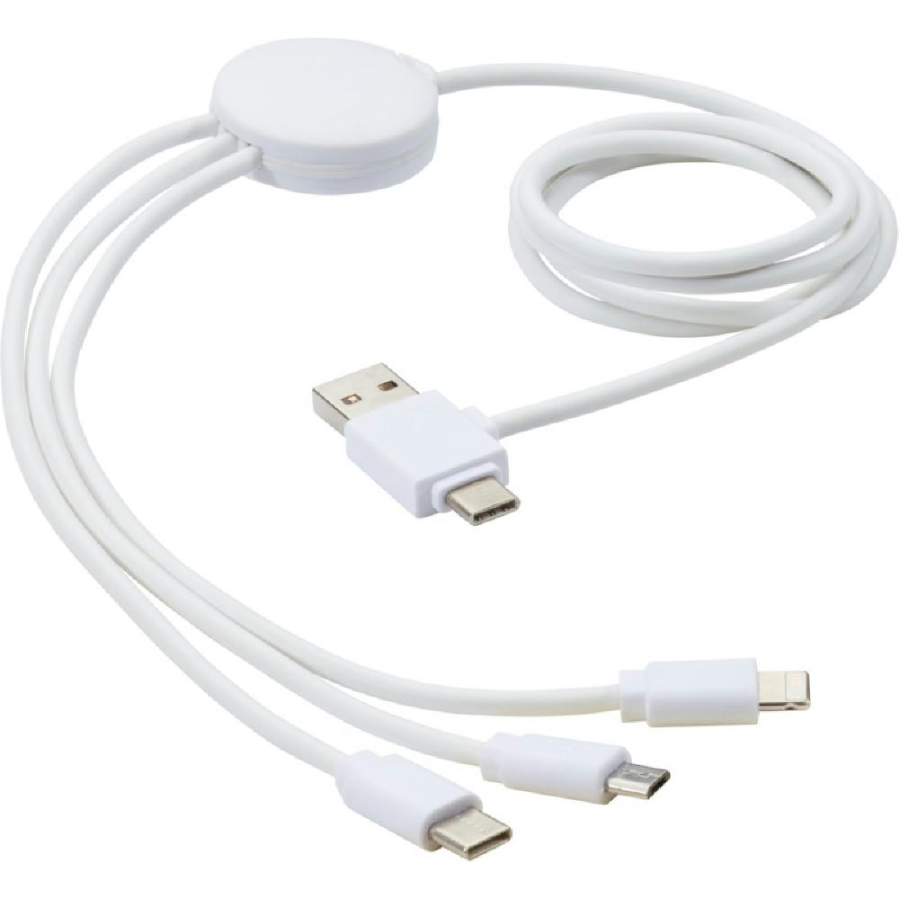 Product image Pure 5-in-1-Ladekabel, antimikrobiell Werbeartikel
