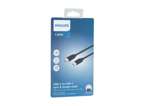 Philips Cable USB-C to USB-C Ladekabel bedrucken