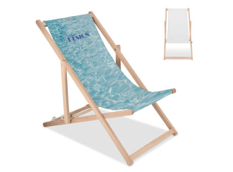 Klappbare Sublimations Liegestuhl Werbeartikel