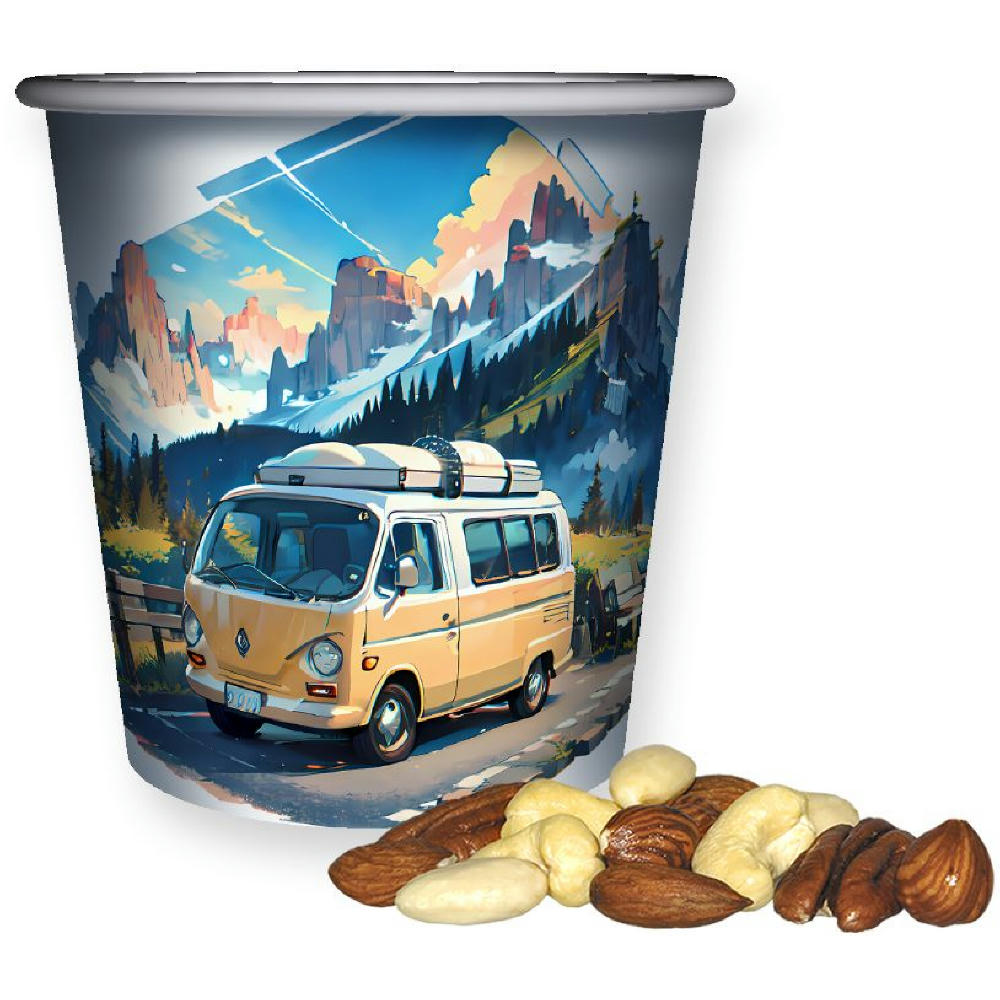 Product image NusskernMix, ca. 40g, Snackbecher Mini Werbeartikel
