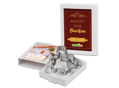 Product image Backförmchen in Slide-Box - Herz Werbeartikel