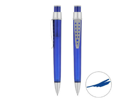 Grundfarbe gefrostet blau