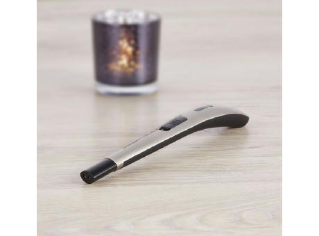 ARC Aufladbares Lichtbogen-Stabfeuerzeug mit Kindersicherung, Ladestandsanzeige und Geschenkverpackung bedrucken