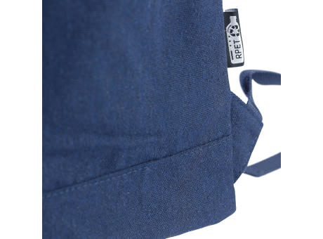 Rolltop-Rucksack Thaddeus aus recyceltem Poly-Baumwollgewebe (330 g/m2) bedrucken