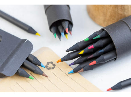 Buntstifteset Nellery 12 Werbeartikel