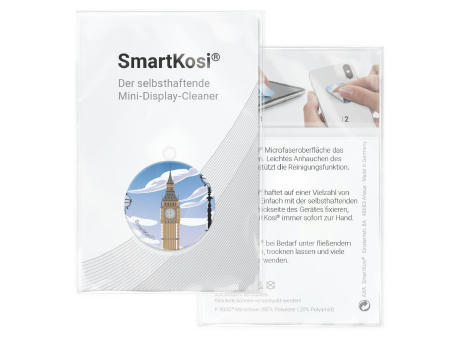 Display-Cleaner SmartKosi® Ø 2,8 cm - 2 Wochen Lieferzeit! All-Inclusive-Paket Werbeartikel
