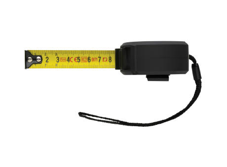 5m/19mm Maßband aus RCS recycelt. Kunststoff & Bambus bedrucken