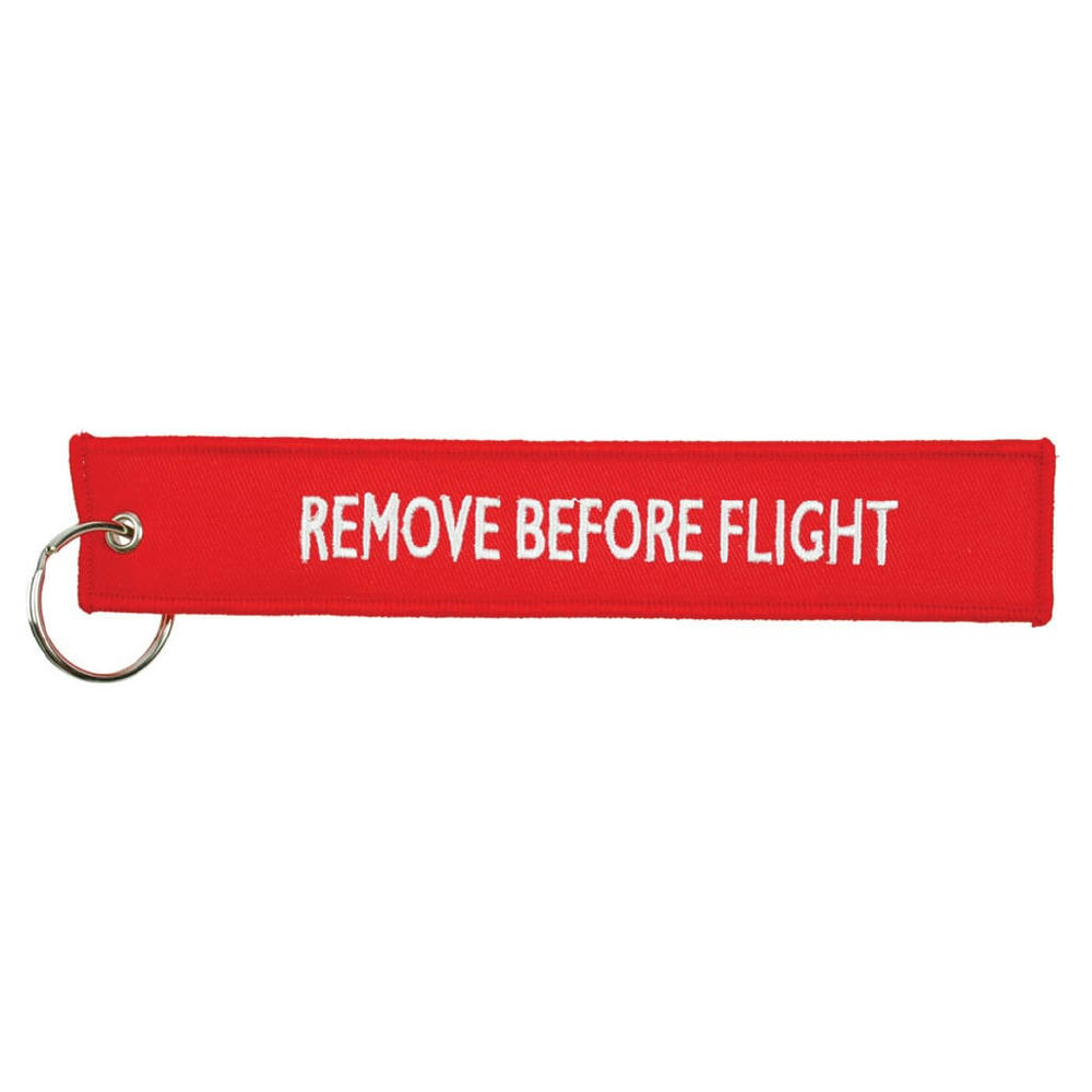 Remove before flight Hangtag  Werbeartikel