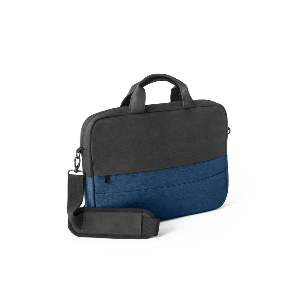 Product image GENOA. Gepolsterte Laptoptasche aus hochdichtem, recyceltem 600D-Polyester 15“ Werbeartikel