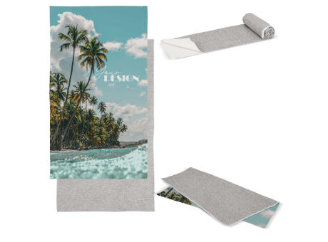 Schnelltrocknendes Handtuch R-PET 100 x 180 cm Sublimation Werbeartikel