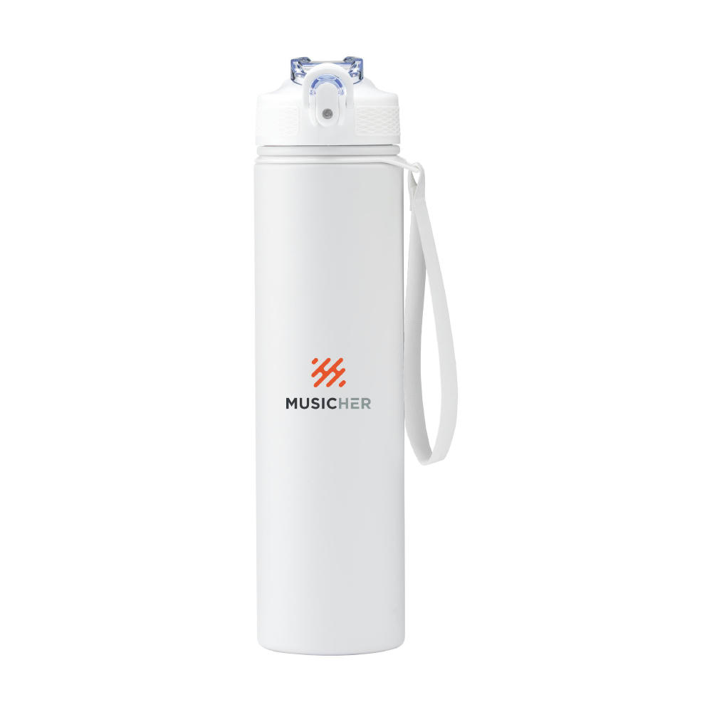 AquaSteel RCS Recycled Water Bottle 750 ml Trinkflasche Werbeartikel
