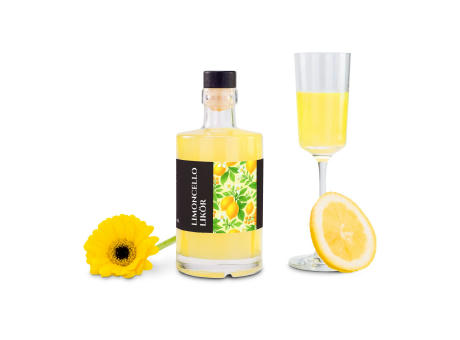 Geschenkset / Präsenteset: Limoncello Likör Werbeartikel