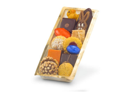 Geschenkartikel / Präsentartikel: Feines Oster-Gebäck, 125 g Werbeartikel