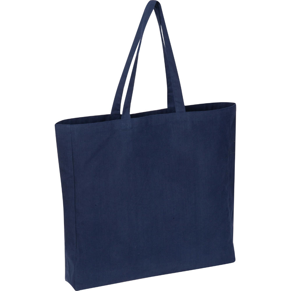 Shopper aus recycelter Baumwolle und Polyester NINA Werbeartikel