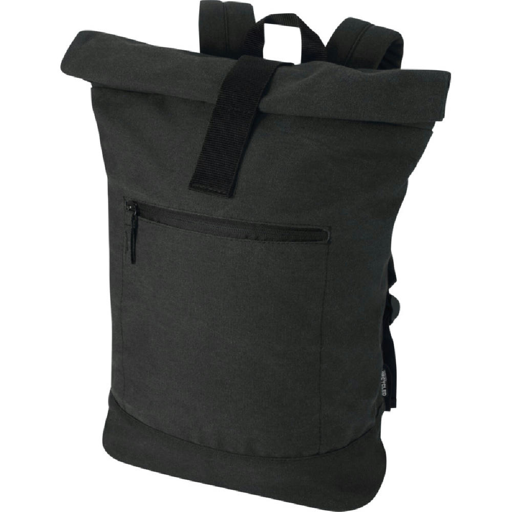 Recanvas 14” GRS recycelter Rolltop-Rucksack 16L Werbeartikel