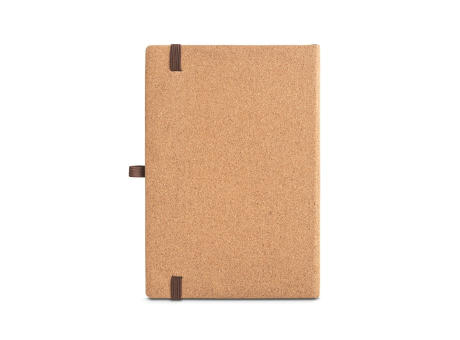 ORWELL. A5-Notizbuch aus Bambus- und Korkblättern mit linierten Blättern Werbeartikel