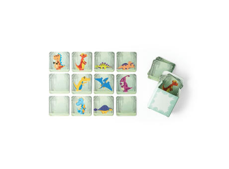 TRICERATOPS. Memory-Spiel mit 20 Teilen Werbeartikel