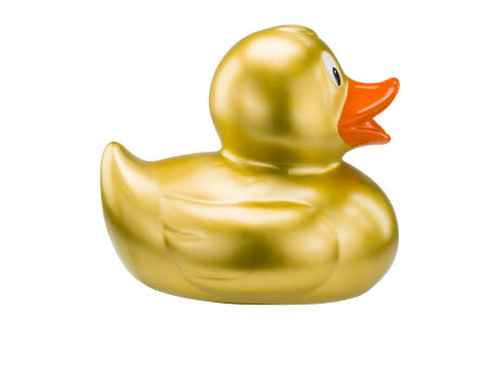 Werbeente Goldmarie XXL, ca. 30 cm Werbeartikel