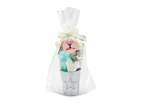 Wellness-Geschenkset: Happy Holidays Werbeartikel