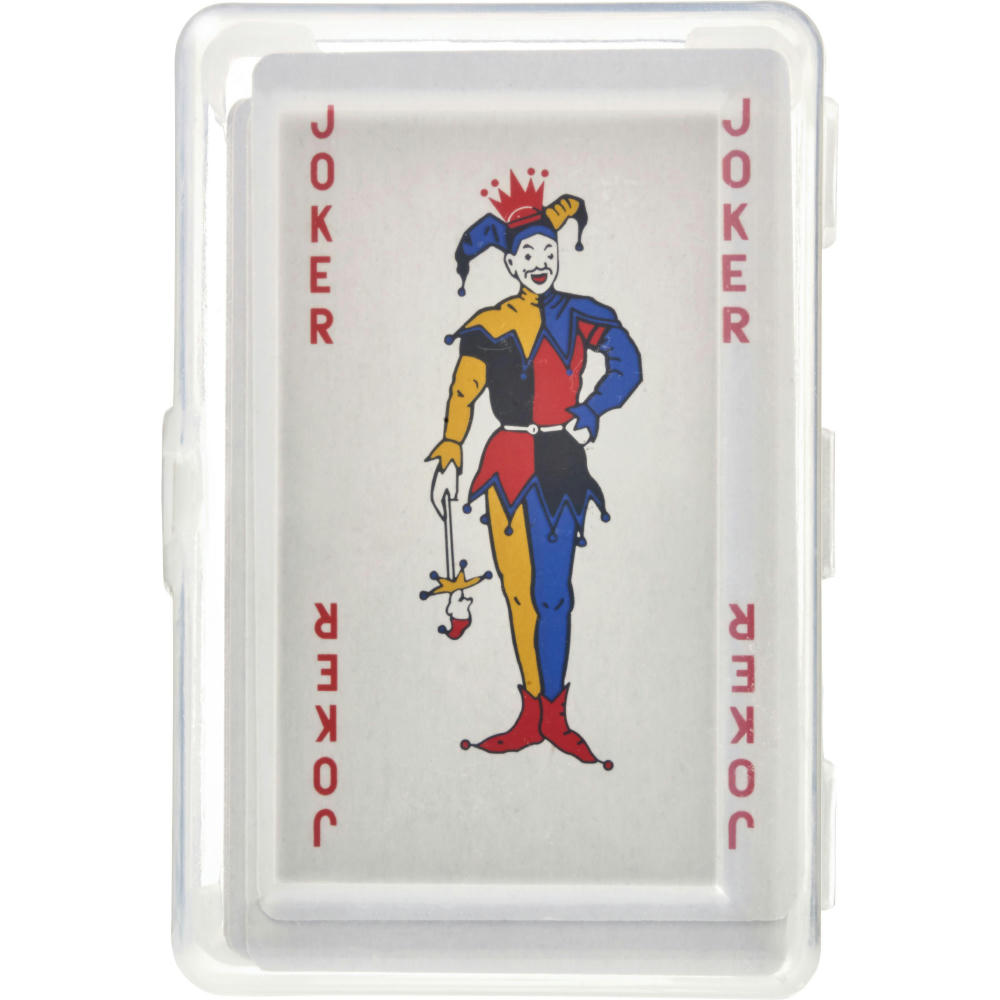 Product image Kartenspiel in transparenter PET Box Victoria Werbeartikel