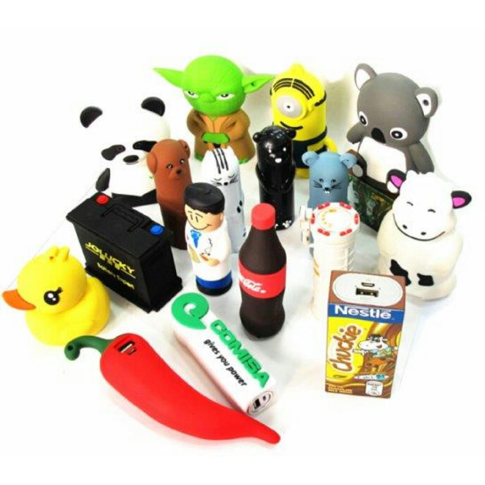 Product image Powerbank Sonderanfertigung Silikon 2200 mAh Werbeartikel