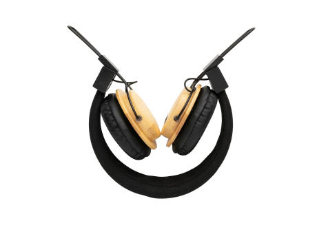 ECO Bambus kabelloser Kopfhörer Werbeartikel