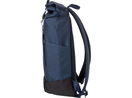 Polyester (600D) Rolltop-Rucksack Oberon bedrucken