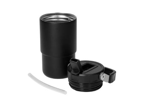 Edelstahlbecher mit Trinköffnung "Hydro" Werbeartikel