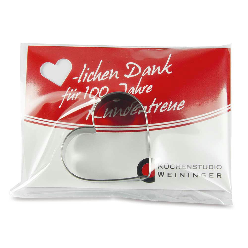 Product image Backförmchen in der Werbetüte - Haus Werbeartikel