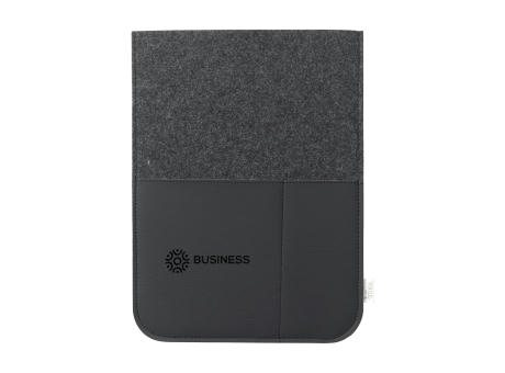 Recycled Felt & Apple Leather Laptop Sleeve 14" bedrucken